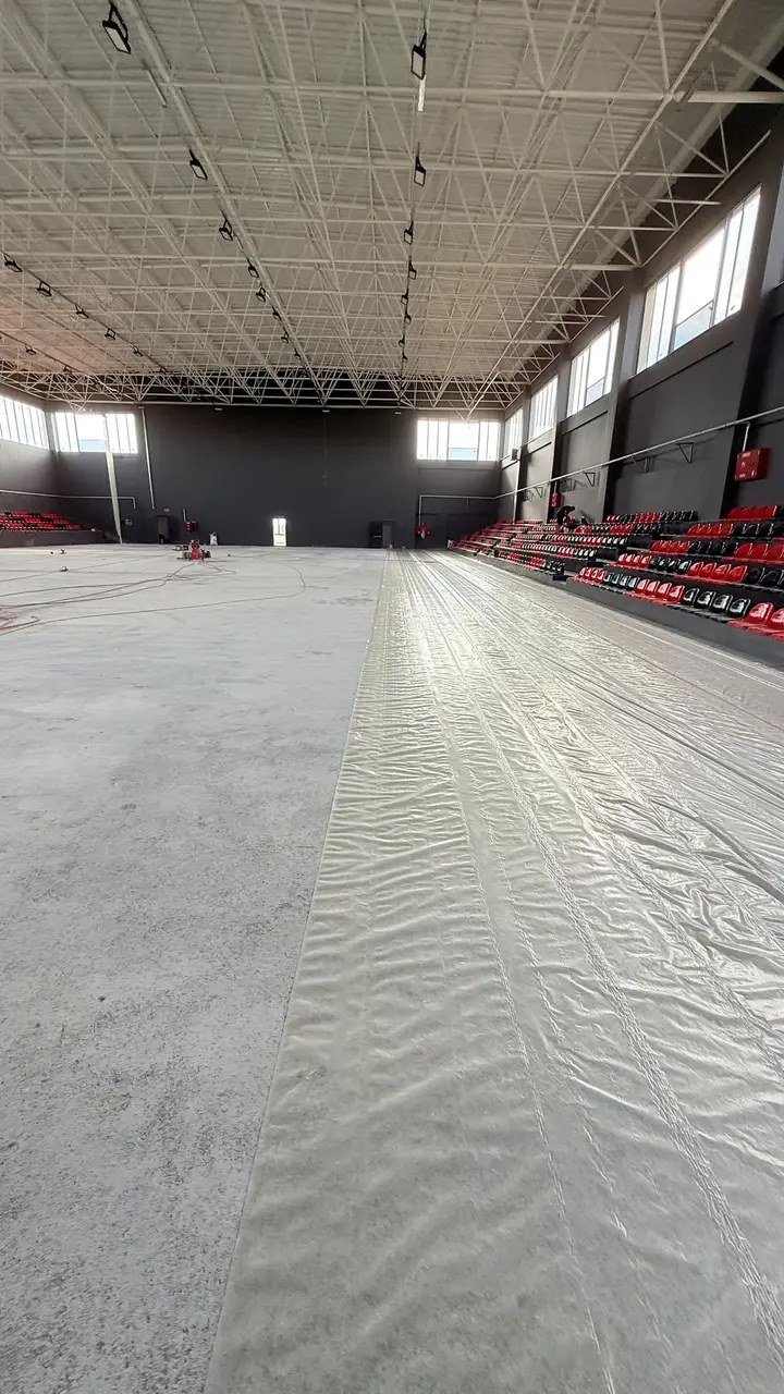 Eskişehir Mihalıççık spor salonu zemin kaplama – uygulama aşaması 23