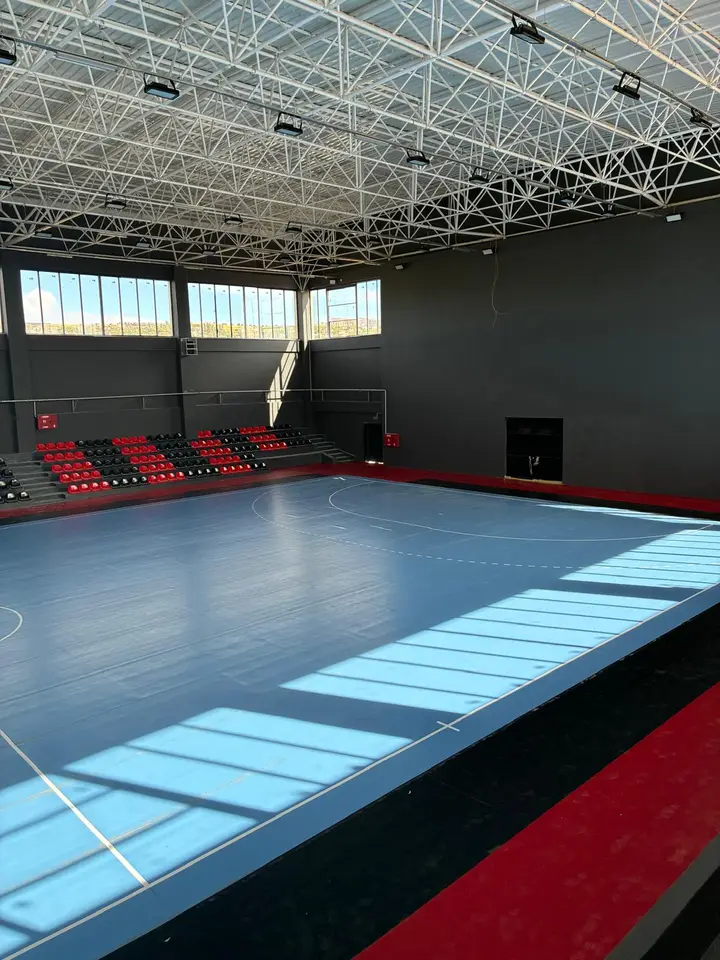 Eskişehir Mihalıççık spor salonu zemin kaplama – uygulama sonrası 2