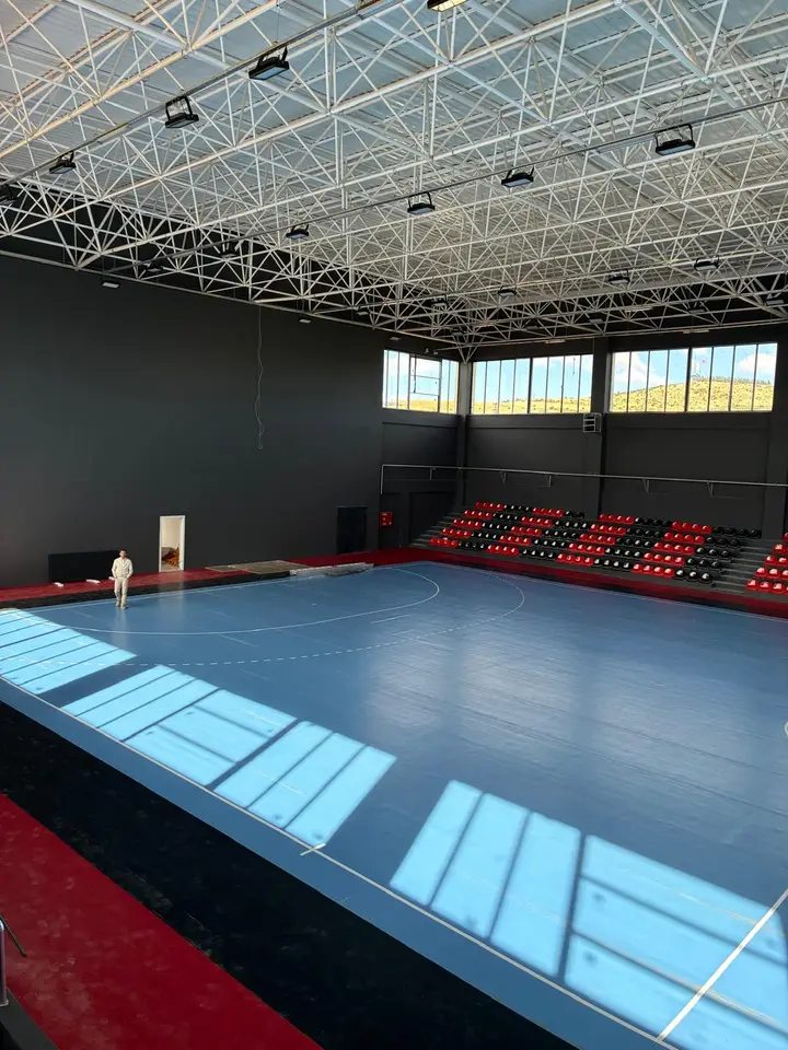 Eskişehir Mihalıççık spor salonu zemin kaplama – uygulama sonrası 3