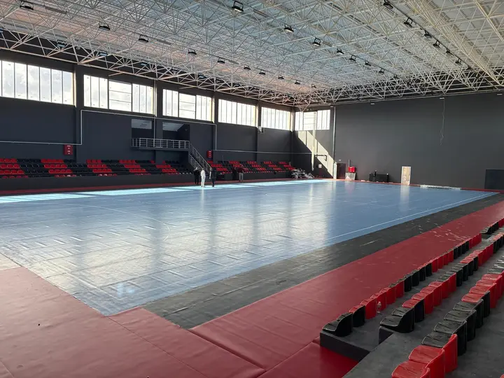Eskişehir Mihalıççık spor salonu zemin kaplama – uygulama sonrası 5