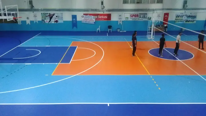 Spor salonu zemin kaplama uygulama örneği 4 – KG Zemin Kaplama, Ankara